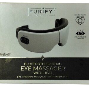 Purify heated Bluetooth eye massager